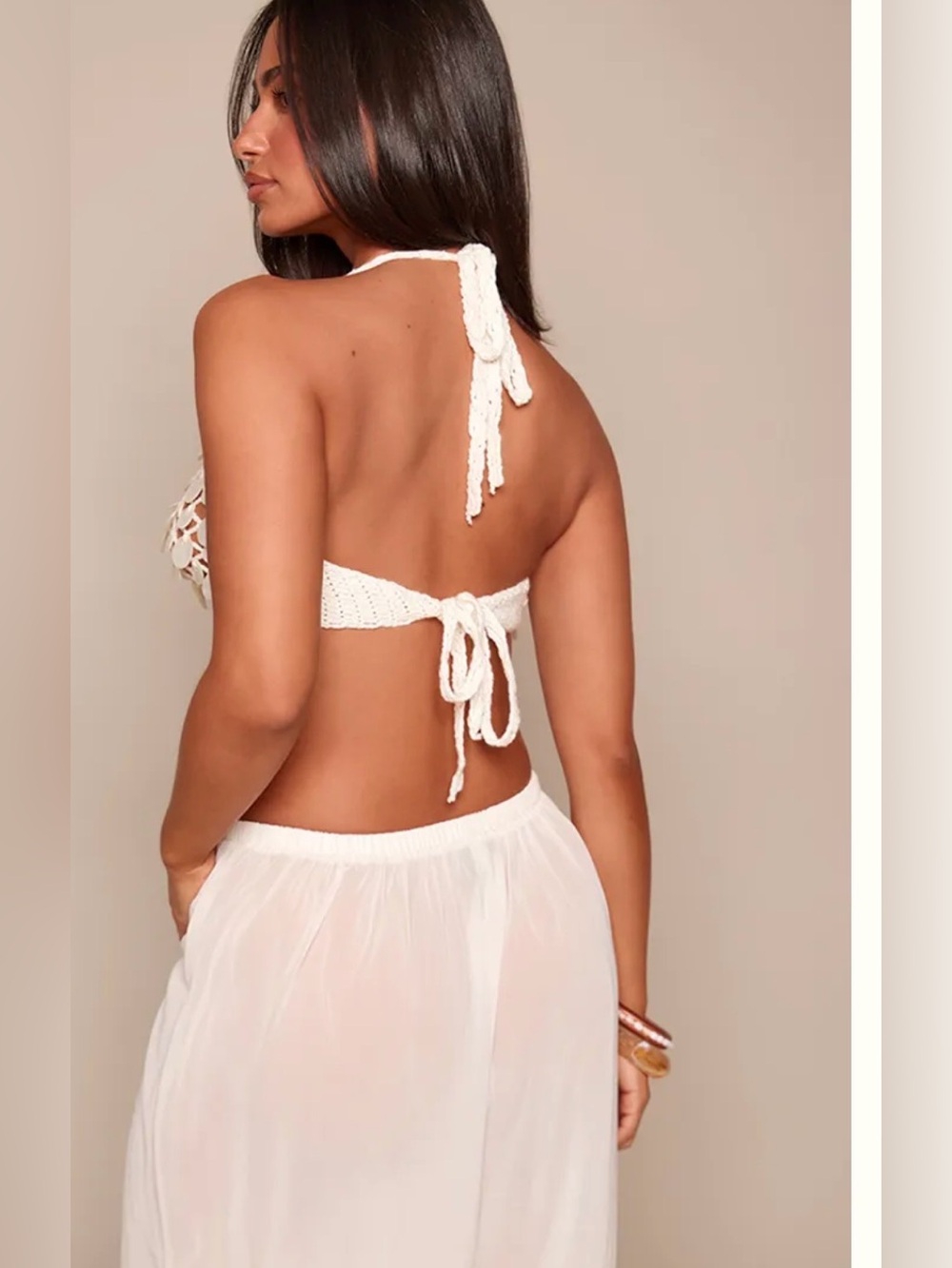 Shell covered bralette - Picture 2 of 6